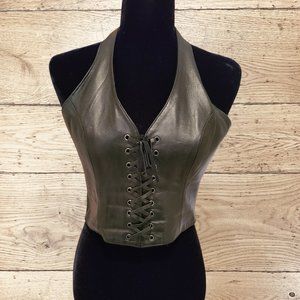 Wilsons Leather Maxima Black Leather Halter XS